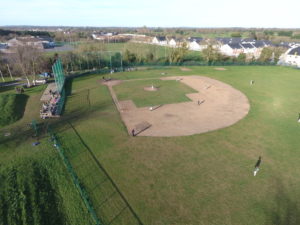 Aerial View of Ashbourne International Baseball Centre