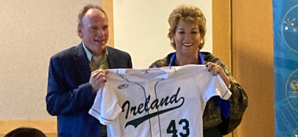 Irish National Team Jersey Presentation