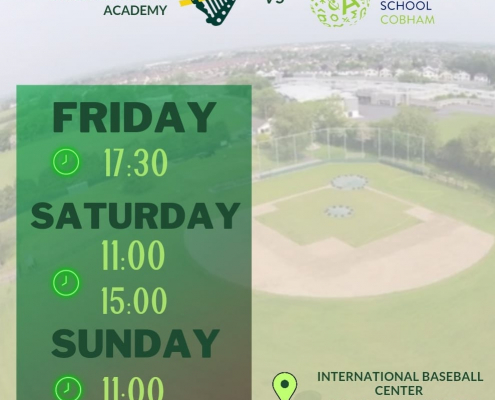 U18 Baseball Ireland Academy versus ACS International School Cobham (GB)