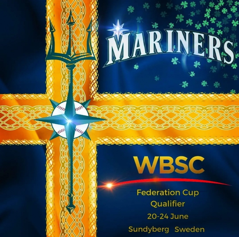 Mariners to compete in Federation Cup Qualifier in Sweden Baseball