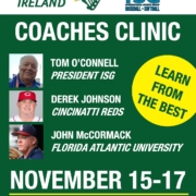 Baseball Ireland - ISG Coaches Clinic November 15-17, 2024