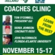 Baseball Ireland - ISG Coaches Clinic November 15-17, 2024