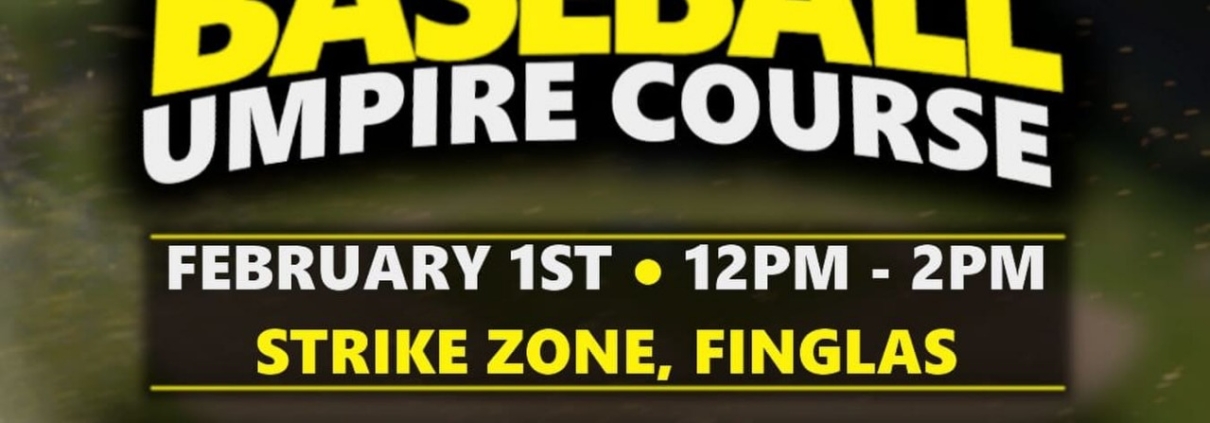 Beginners Baseball Umpire Course 2026