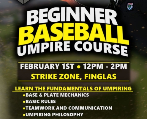Beginners Baseball Umpire Course 2026