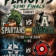 2026 Baseball Ireland Division 1 Playoffs Poster - Dublin Spartans v Ashbourne Giants and Mariners Baseball v Dublin Hurricanes